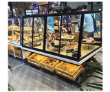 17TE-MB定制铁艺中岛面包柜
