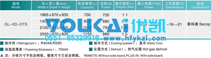 组合岛柜参数
