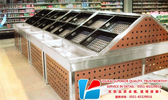促销果蔬架现场图5