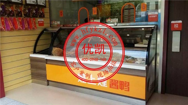 敦煌系列柜台式冷藏展示柜案例图3