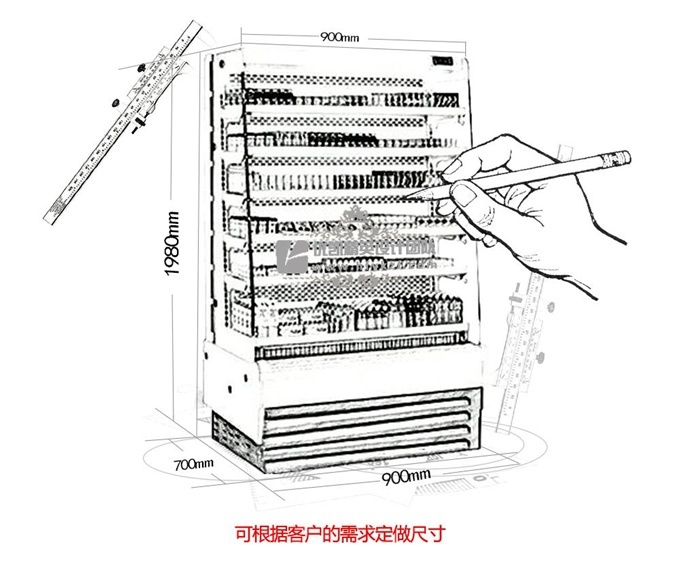LF-BA型便利店风幕