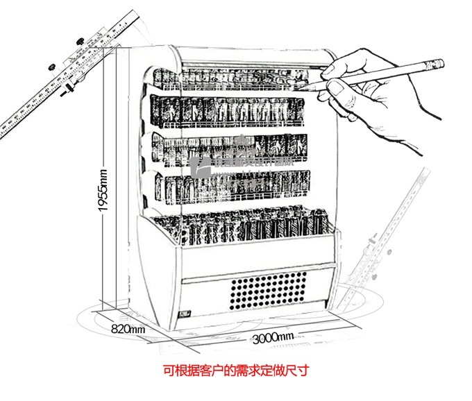 LF-X型风幕柜