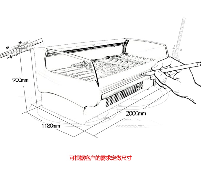 XR-BD型冷鲜肉柜